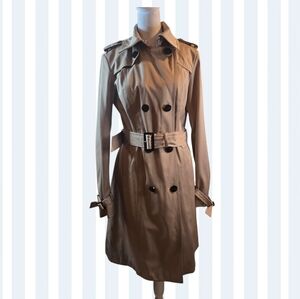Dawn Levy Beige Trench Coat